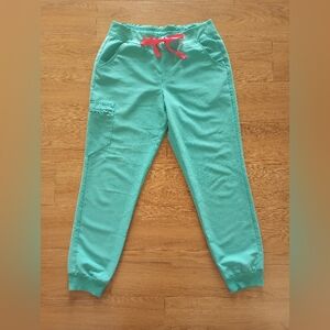 FIGS Teal Zamora Joggers Medium